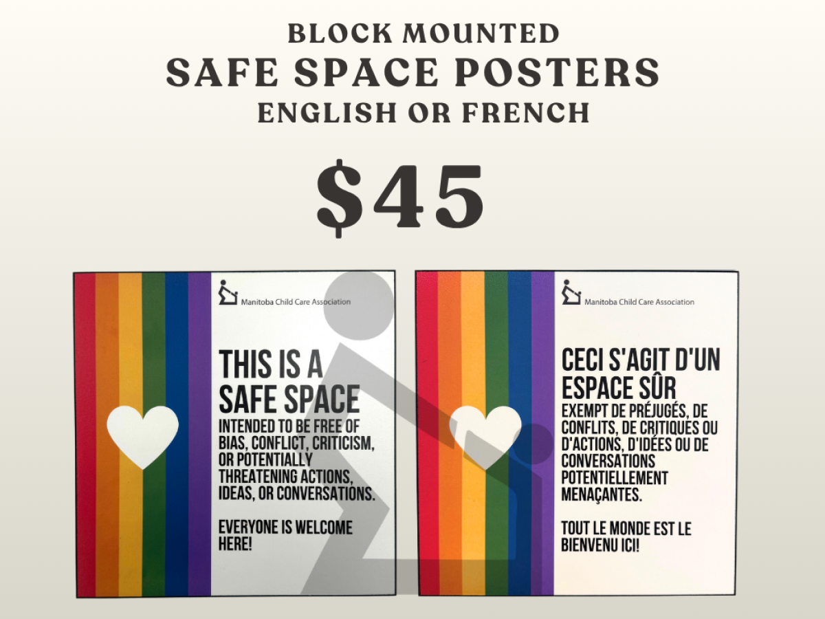 BM safe space poster