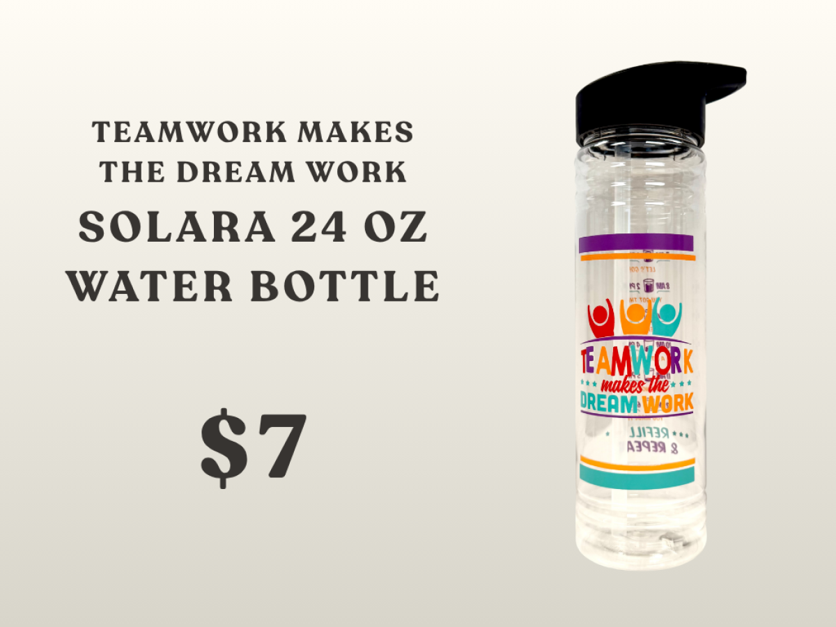 teamwork water bottle