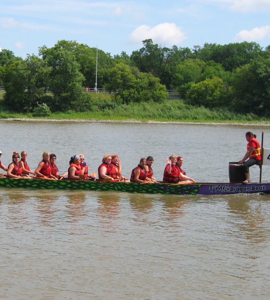 Dragon boat TEAM