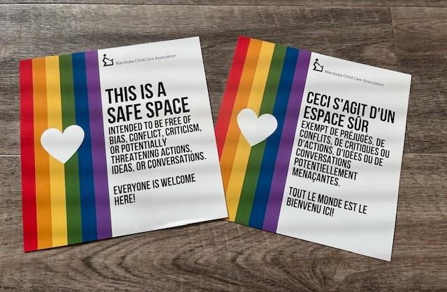 Safe space posters