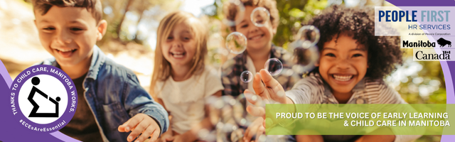 banner with children and all logos